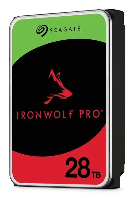 SEAGATE ST28000NT000 hdd IronWolf PRO 28TB CMR 7200rpm 512MB NAS HDD 24x7 270MB/s 3.5 RAID SATA3-6Gbps