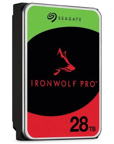SEAGATE ST28000NT000 hdd IronWolf PRO 28TB CMR 7200rpm 512MB NAS HDD 24x7 270MB/s 3.5 RAID SATA3-6Gbps
