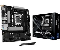 ASRock MB Sc LGA1851 H810M-X WIFI, Intel H810, 2xDDR5, 1xDP, 1xHDMI, 1xVGA, WiFi, mATX