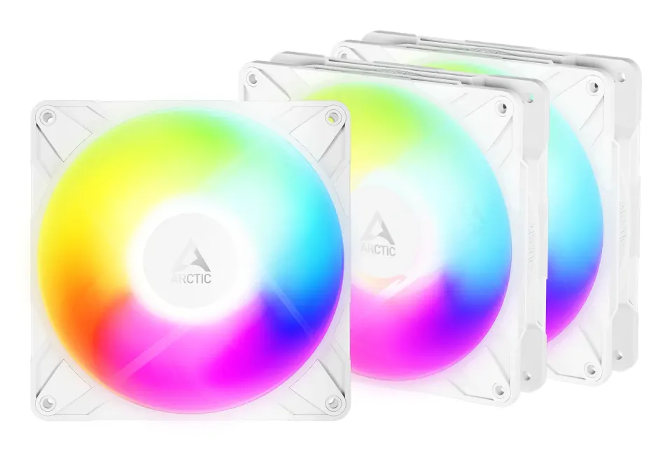 ARCTIC P14 Pro A-RGB Reverse Value pack (3 ks) ventilátor - 140mm, white
