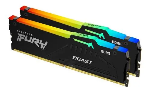 KINGSTON 32GB=2x16GB DDR5 6000MHz CL30 Fury Beast RGB EXPO/XMP