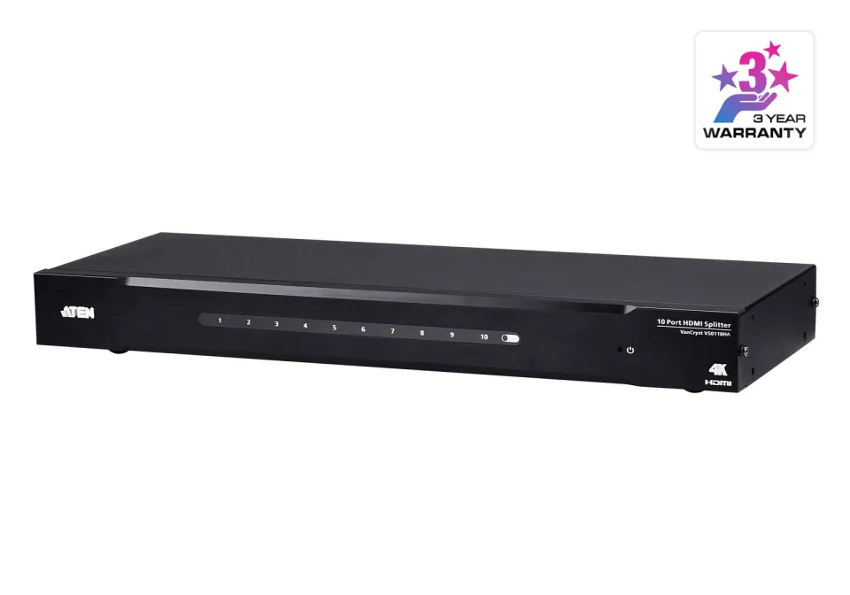 ATEN VS0110HA 10-Port 4K HDMI Splitter