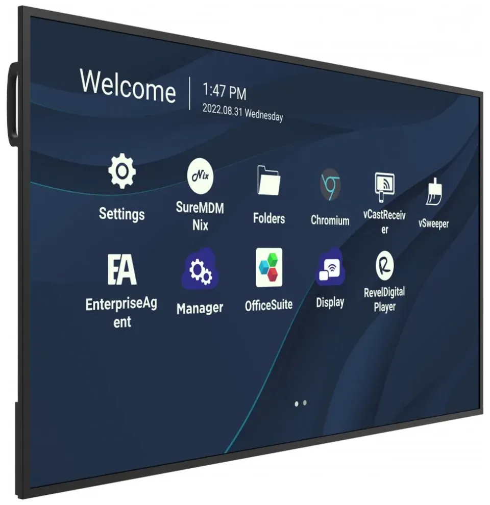 ViewSonic Prezentační Display CDE6530/65"/24-7 LCD/3840x2160/8ms/450cd/HDMI x 2/DVI/USB A x 2/USB-C/RJ45/RS232/repro/An