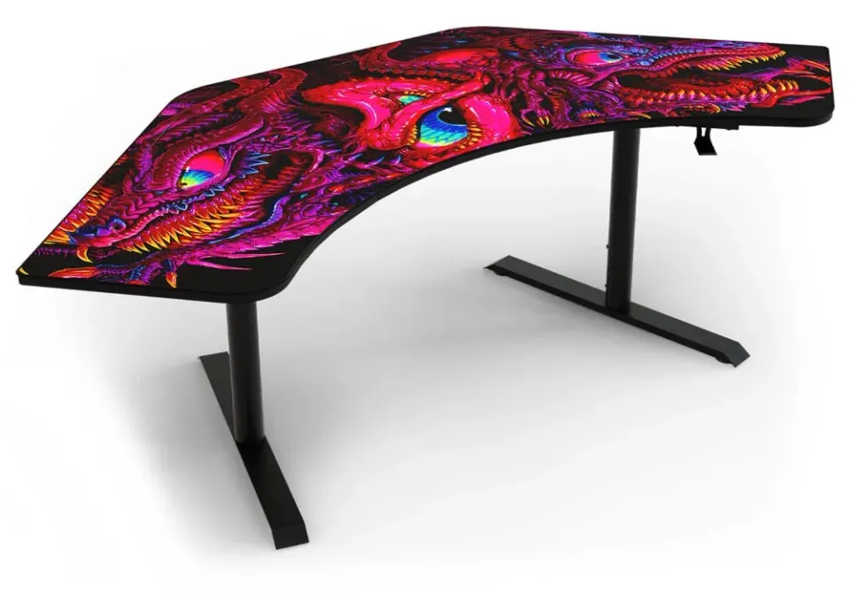 AROZZI herní stůl ARENA ANGELO Crawling Chaos/ rohový/ dračí design