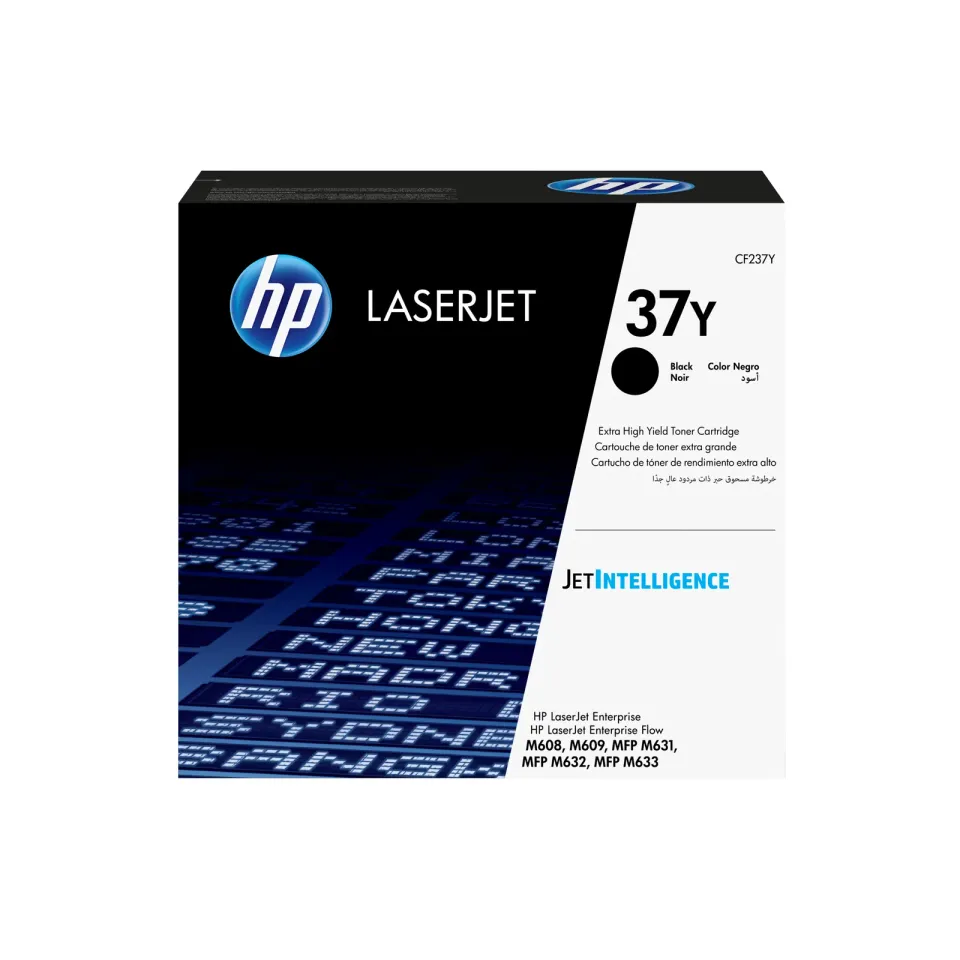 HP CF237Y originální černý toner velký č.37Y cca 41000str. (pro LJ M631, M632, M608, M609)