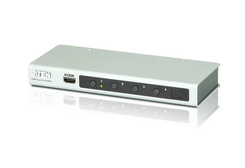 ATEN 4 port HDMI switch 4 PC - 1 HDMI VS-481B 4K video