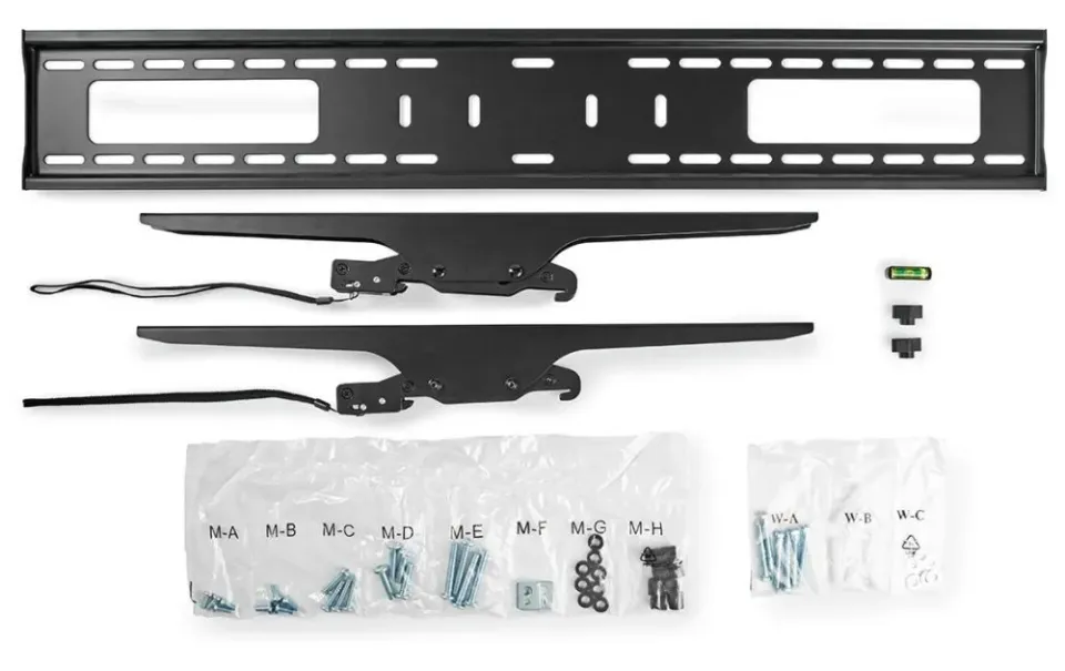 Nedis TVWM2170BK- Naklápěcí Nástěnný Držák TV | 60-100" | Max 75 kg | 85 mm | Oc
