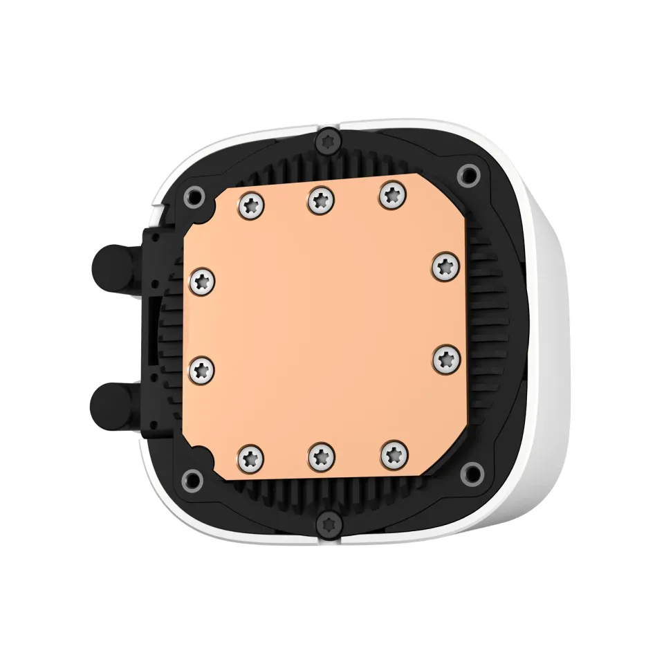DEEPCOOL vodní chladič LE520 / 2x120 mm fan / ARGB / Intel i AMD (LG1700) / bílý