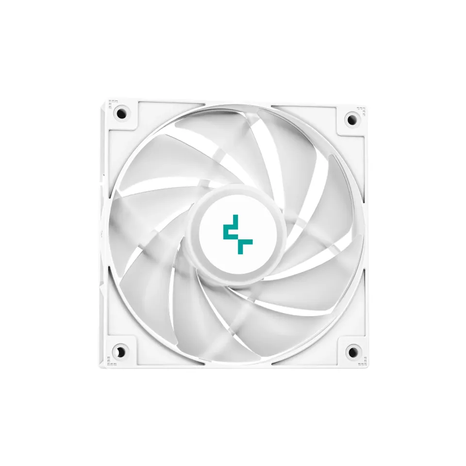 DEEPCOOL vodní chladič LE520 / 2x120 mm fan / ARGB / Intel i AMD (LG1700) / bílý