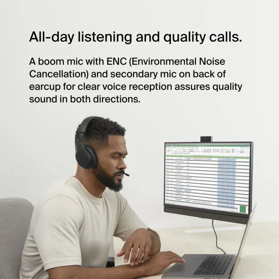 Belkin SOUNDFORM Adapt - Wireless Over-The-Ear Headphones - bezdrátová sluchátka