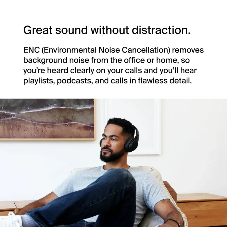 Belkin SOUNDFORM Adapt - Wireless Over-The-Ear Headphones - bezdrátová sluchátka