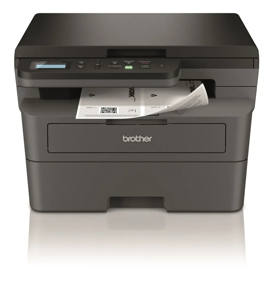 BROTHER Laser DCP-L2622DW Print/Scan/Copy, A4, 34/16 str/minuta, 1200 x 1200, WiFi, USB - multifunkce