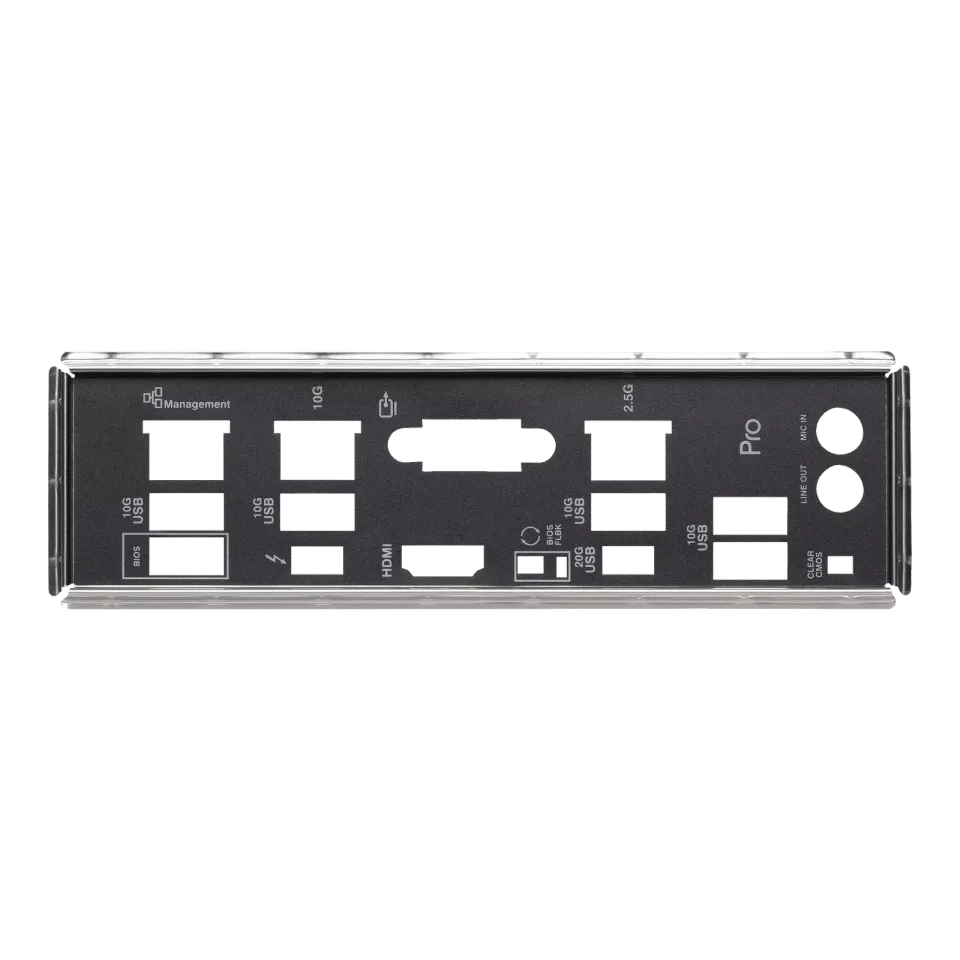 ASUS MB Sc LGA1851 PRO WS Z890-ACE SE, Intel Z890, 4xDDR5, 1xThunderbolt, 1xHDMI, 1xVGA, ATX