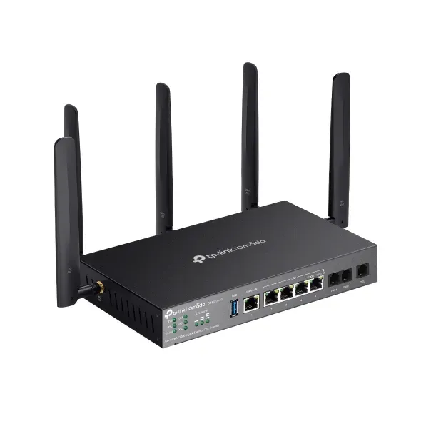 TP-Link Omada DR3650v-4G 4G+ Cat6 AX3000 Gigabit Desktop DSL Gateway