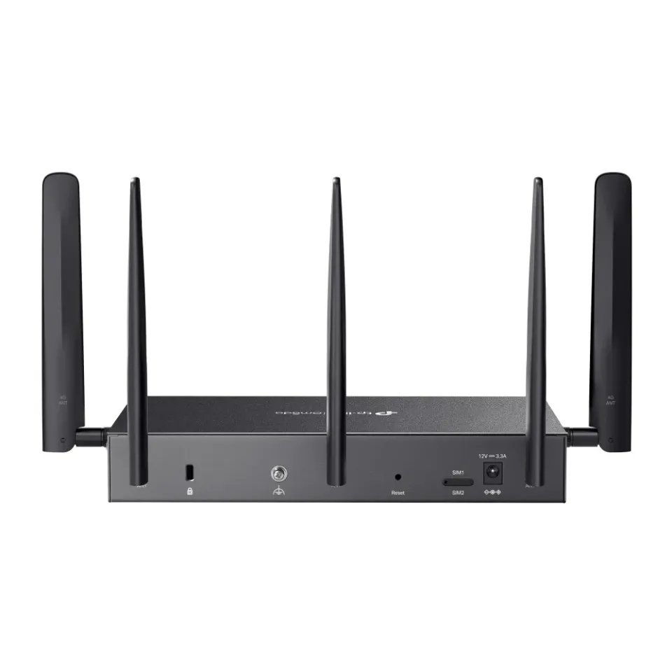 TP-Link Omada DR3650v-4G 4G+ Cat6 AX3000 Gigabit Desktop DSL Gateway