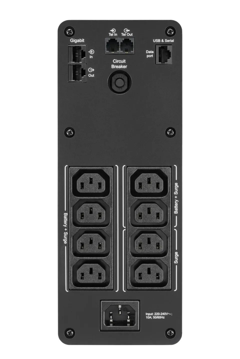 APC Back UPS Pro BR 1600VA, Sinewave,8 Outlets, AVR, LCD interface