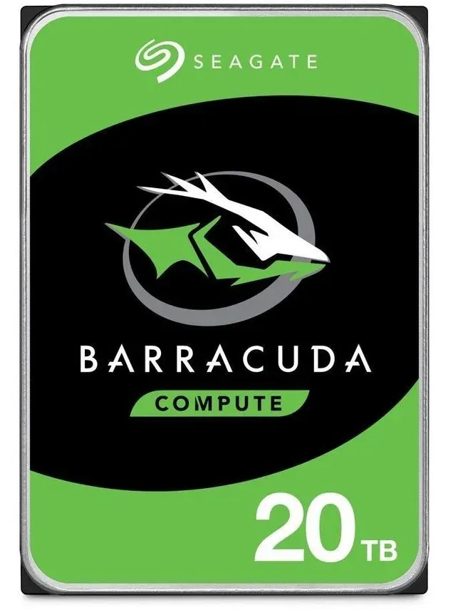 Seagate BarraCuda 3.5" HDD, 20TB, 3.5", SATAIII, 512MB cache, 7.200RPM