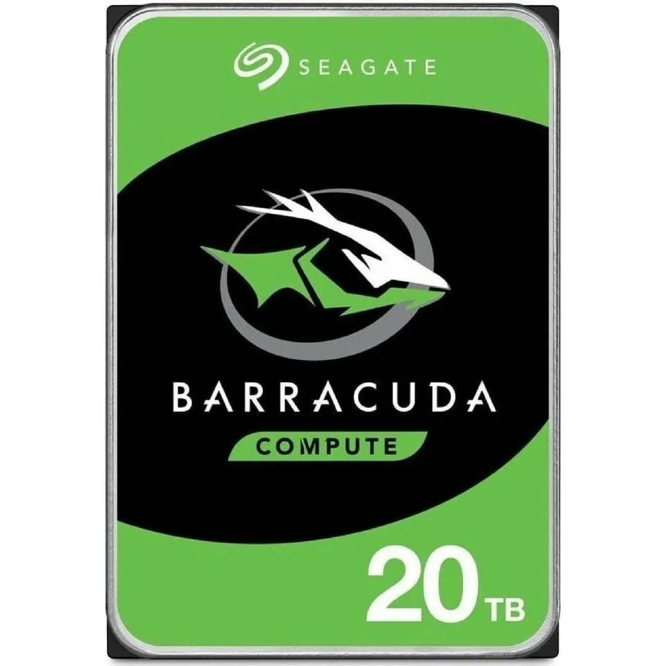 Seagate BarraCuda 3.5" HDD, 20TB, 3.5", SATAIII, 512MB cache, 7.200RPM