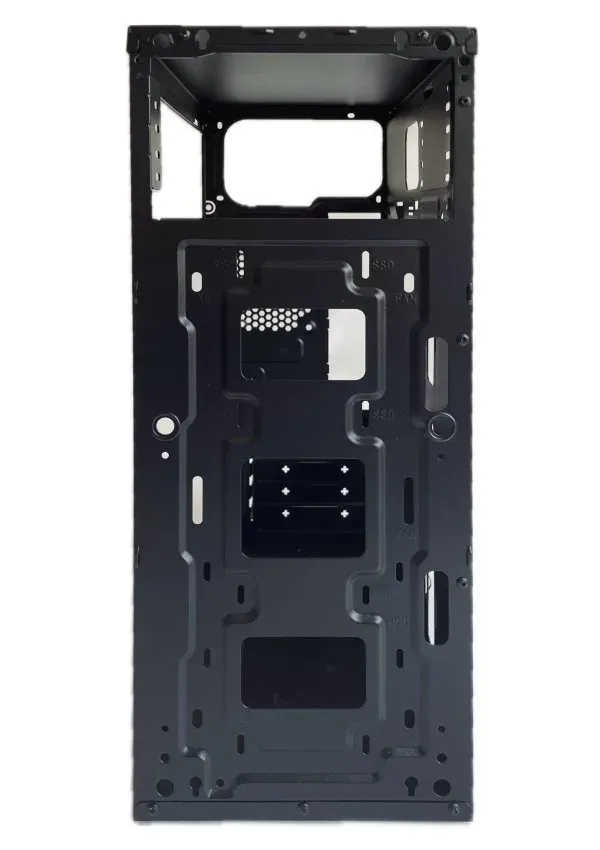 EUROCASE skříň ML N6-530B, Midi Tower, 1xUSB-C, 2xUSB 3.0, 2x audio, bez zdroje
