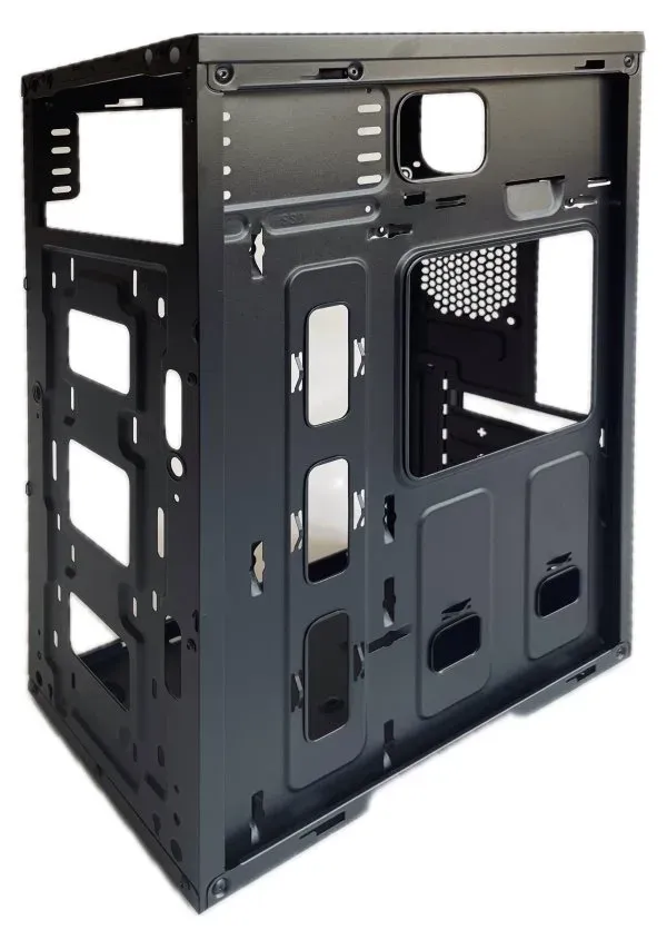 EUROCASE skříň ML N6-530B, Midi Tower, 1xUSB-C, 2xUSB 3.0, 2x audio, bez zdroje