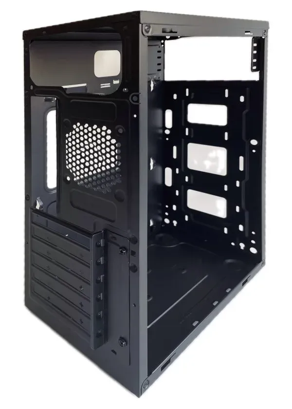 EUROCASE skříň ML N6-530B, Midi Tower, 1xUSB-C, 2xUSB 3.0, 2x audio, bez zdroje