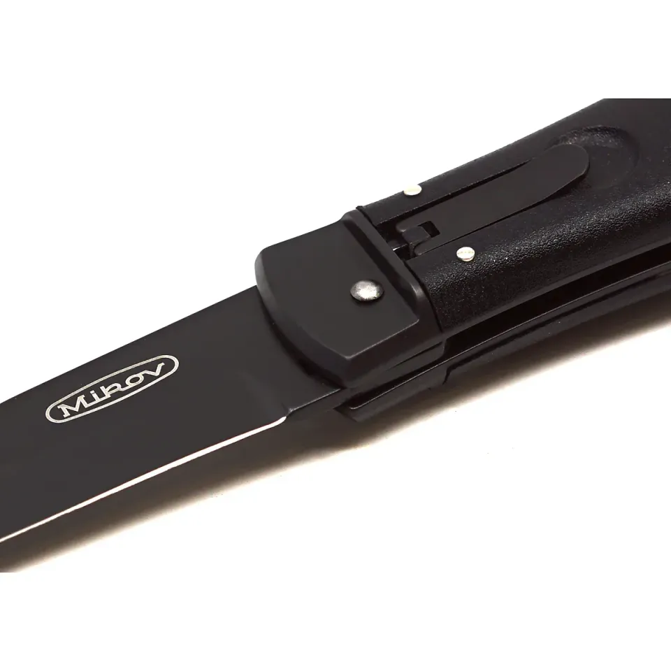 Vyhazovací zavírací nůž PREDATOR BLACKOUT s klipem - ocel N690, povrch DLC 241-BH-1/B/KLIP