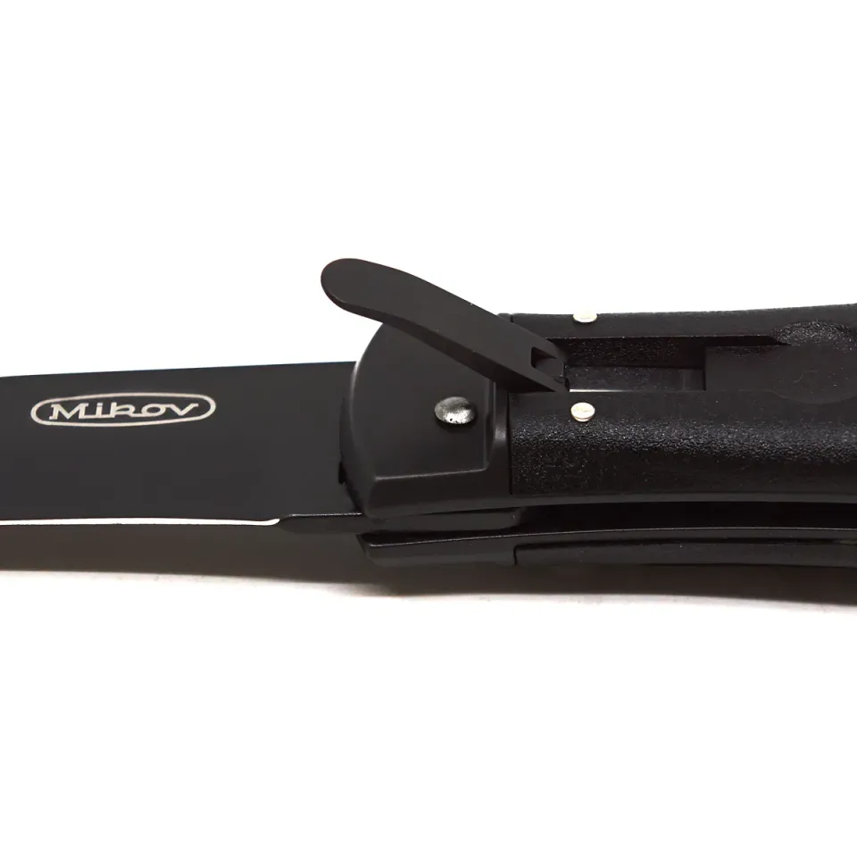 Vyhazovací zavírací nůž PREDATOR BLACKOUT s klipem - ocel N690, povrch DLC 241-BH-1/B/KLIP