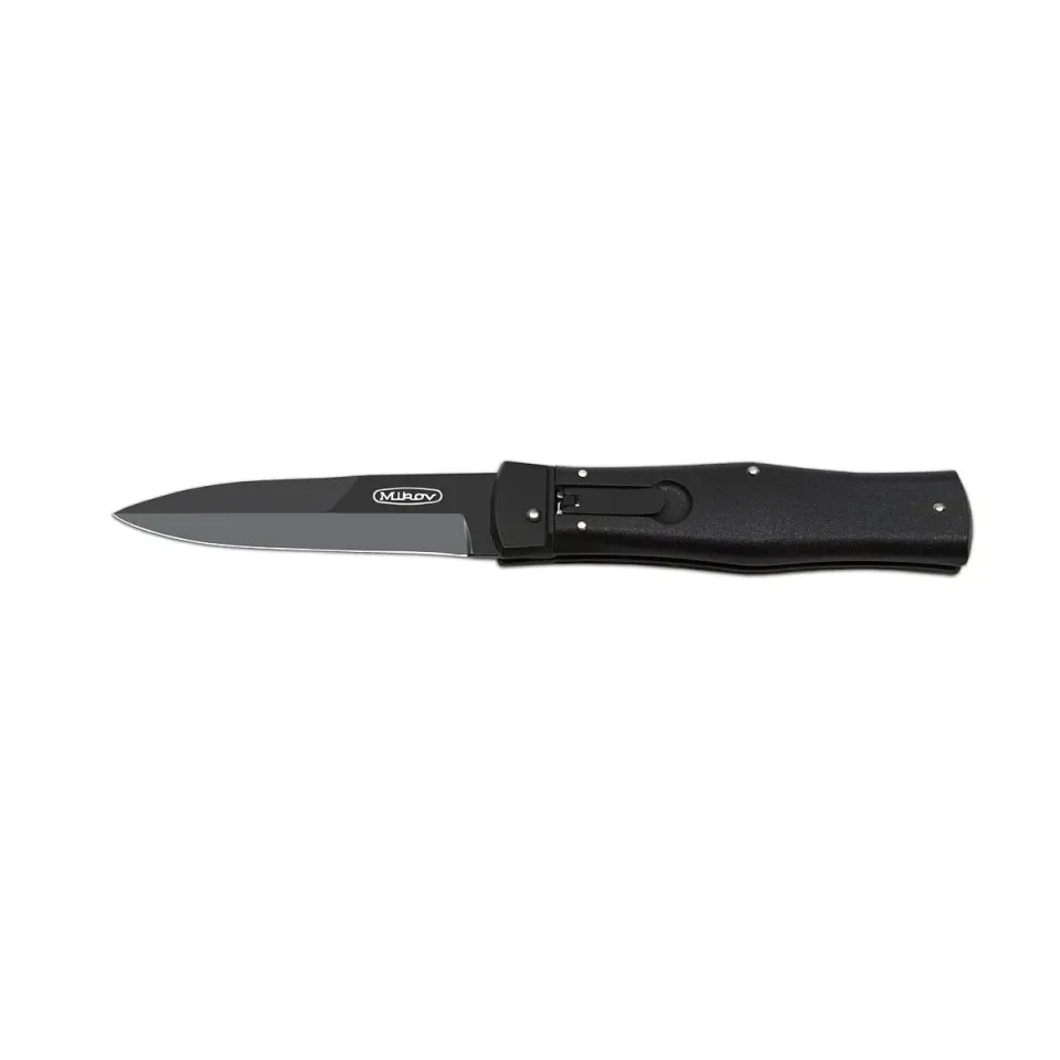 Vyhazovací zavírací nůž PREDATOR BLACKOUT s klipem - ocel N690, povrch DLC 241-BH-1/B/KLIP