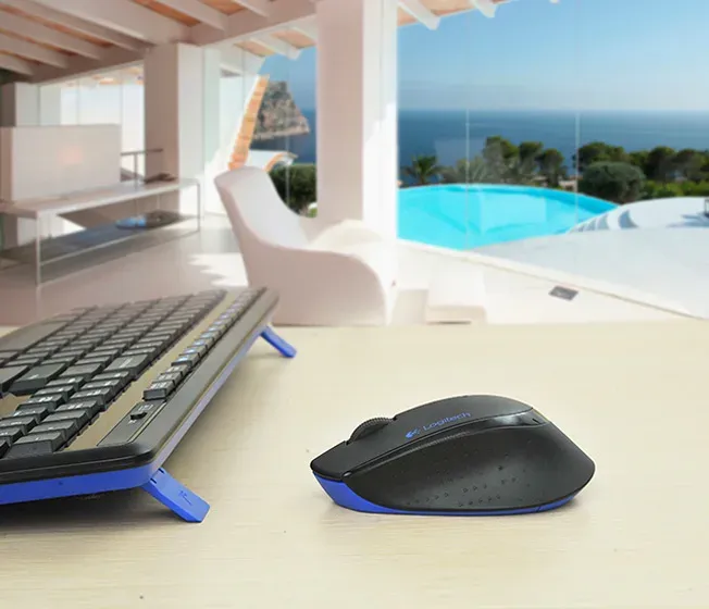 Logitech Wireless Desktop MK345, CZ/SK