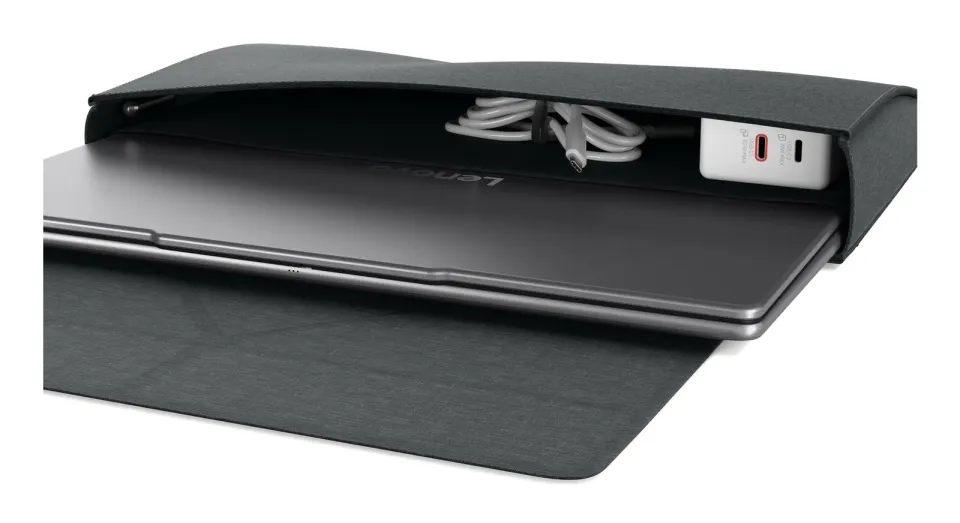Lenovo Yoga 16" Tote Sleeve = pouzdro na 16" Lenovo Yoga notebooky v šedé barvě