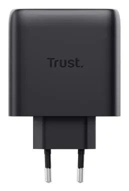 TRUST GaN Nabíječka MAXO 65W 2-Port, USB-C, černá