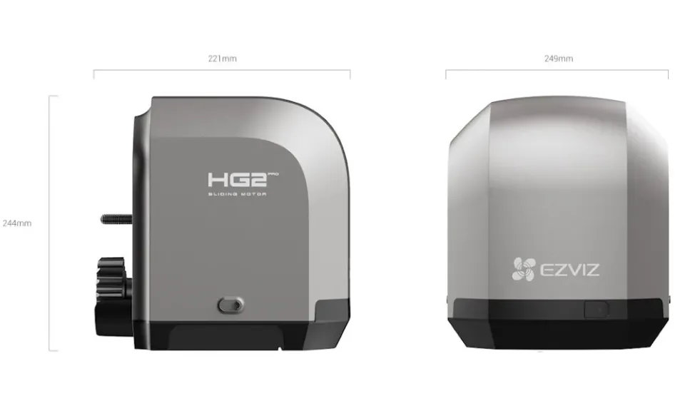 EZVIZ chytrý vratový pohon HG2 600 (Pro) Kit