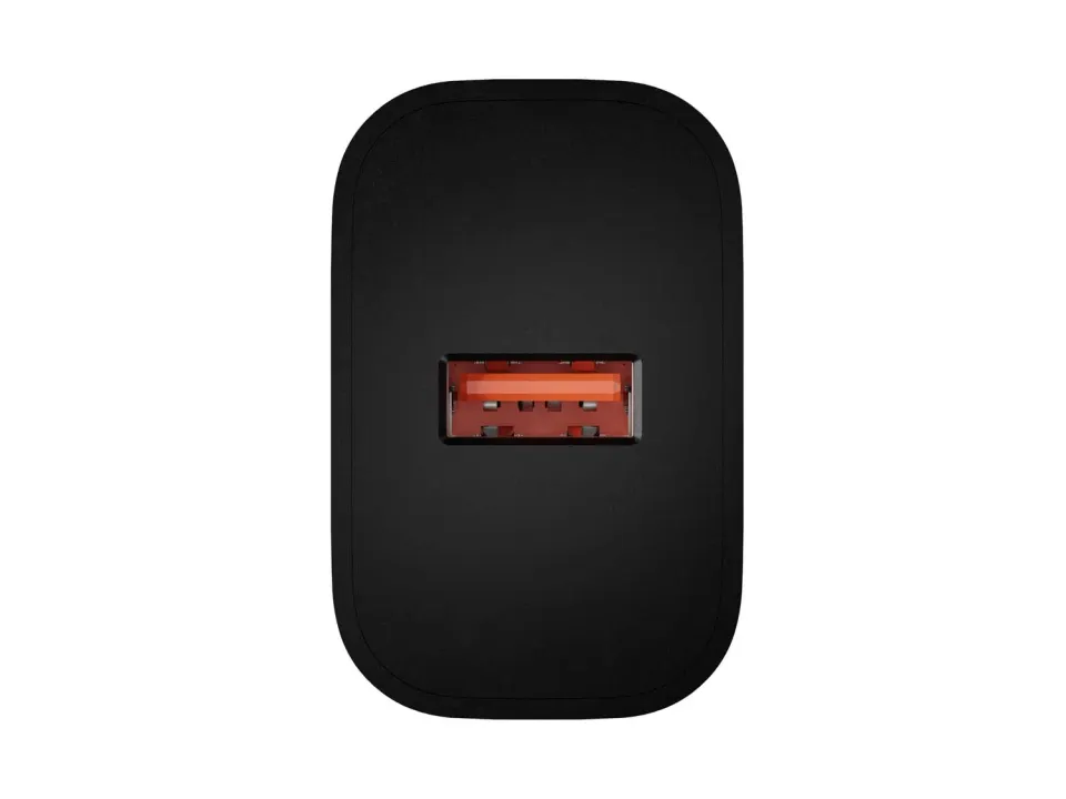 Universální nabíječka Natec RIBERA 18W, 1X USB-A,černá