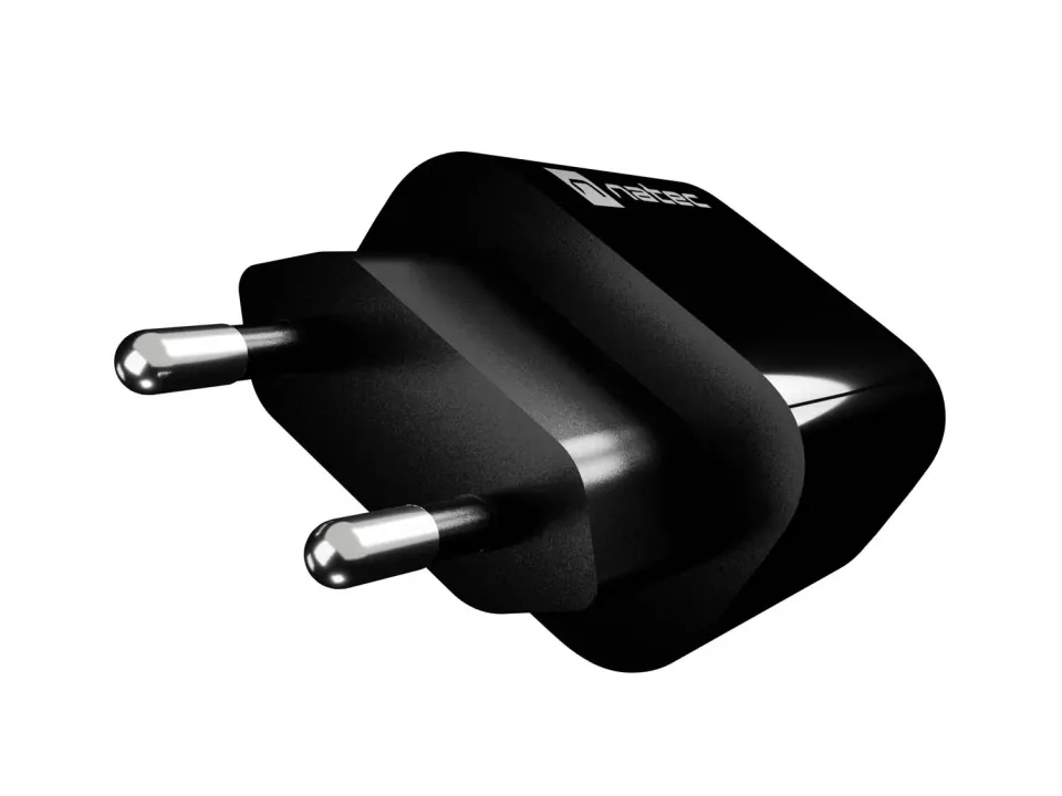 Universální nabíječka Natec RIBERA 18W, 1X USB-A,černá