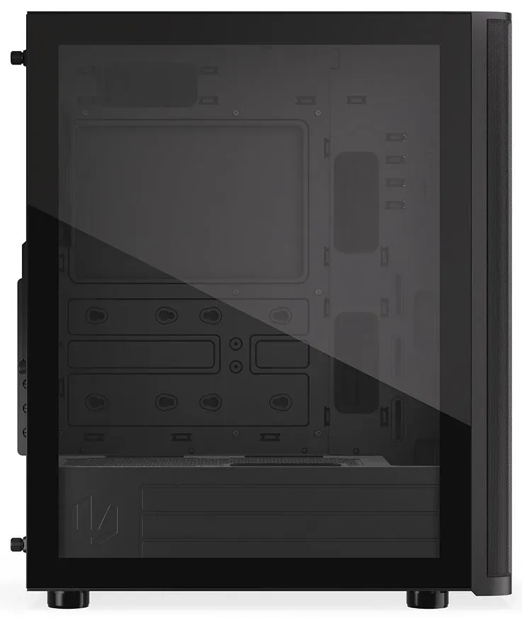 Endorfy Ventum 400 Air,Skříň, Middle tower, bez zdroje, 4× 120mm ventilátor, 2×