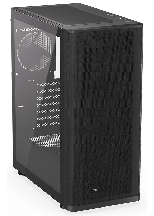 Endorfy Ventum 400 Air,Skříň, Middle tower, bez zdroje, 4× 120mm ventilátor, 2×