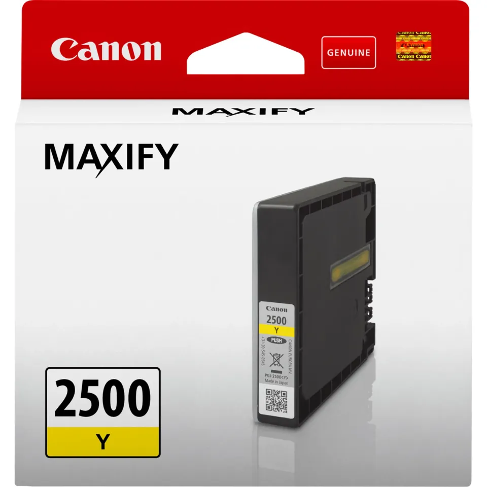 Canon cartridge INK PGI-2500 Y/Yellow/9,6ml