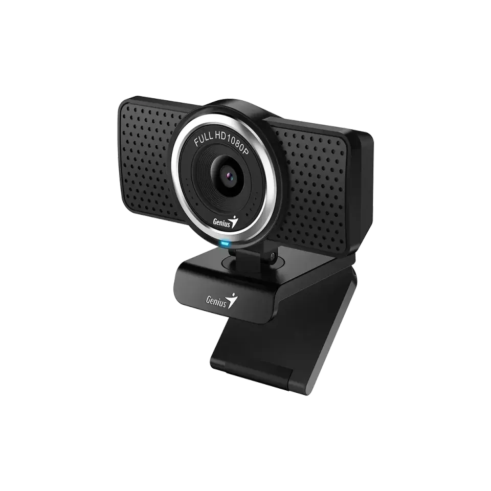 Genius ECam 8000, Webkamera, Full HD 1080p, mikrofon, USB-C, USB-A, černá