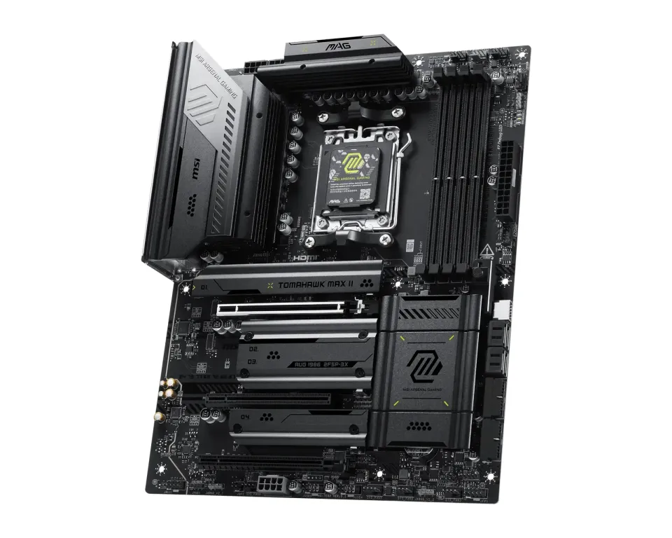 MSI MB Sc AM5 MAG B850 TOMAHAWK MAX WIFI II, AMD B850, 4xDDR5, 1xHDMI, WiFi, ATX
