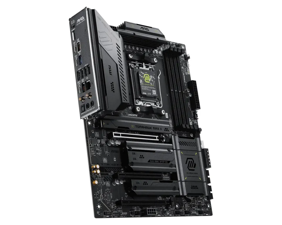 MSI MB Sc AM5 MAG B850 TOMAHAWK MAX WIFI II, AMD B850, 4xDDR5, 1xHDMI, WiFi, ATX