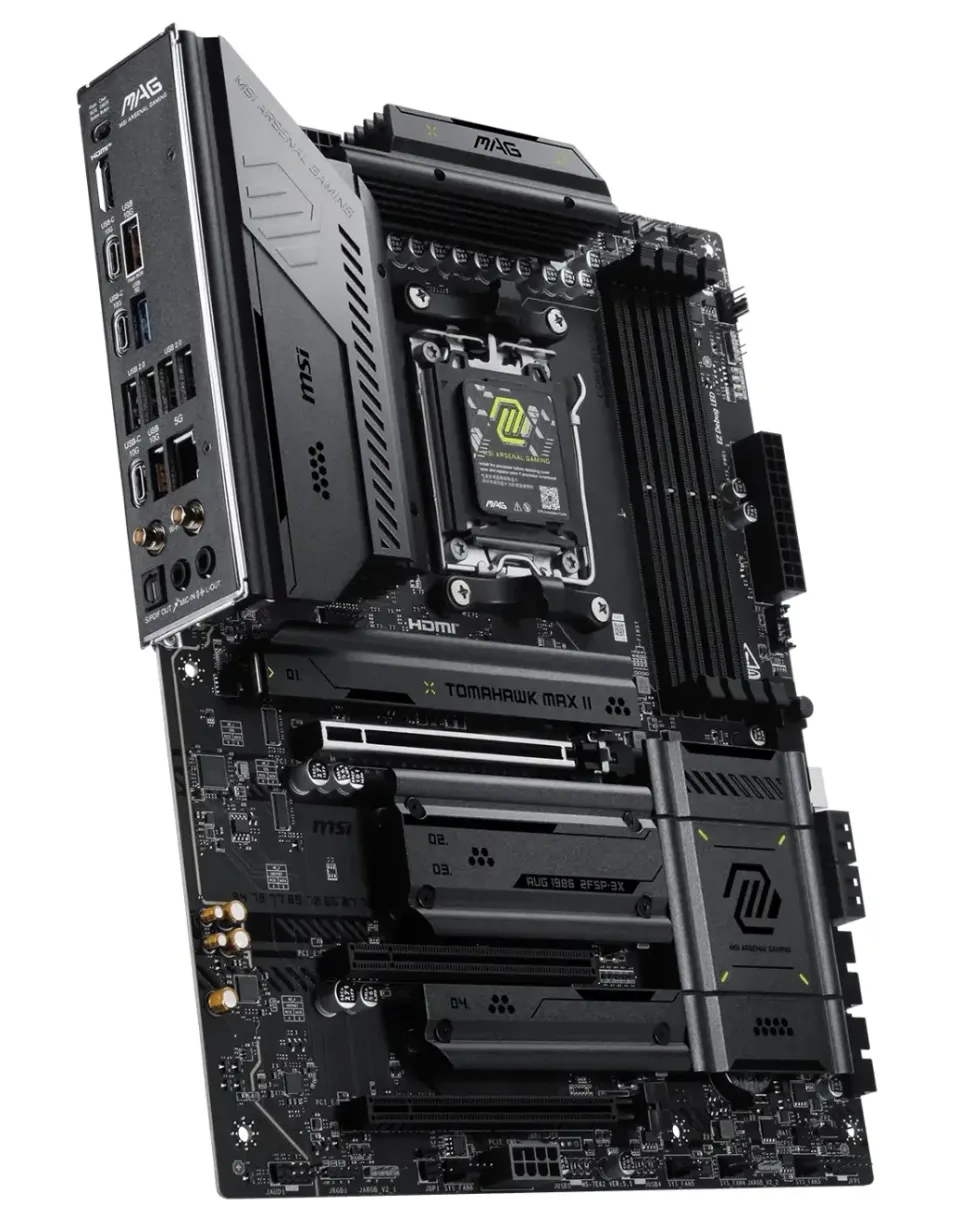 MSI MB Sc AM5 MAG B850 TOMAHAWK MAX WIFI II, AMD B850, 4xDDR5, 1xHDMI, WiFi, ATX