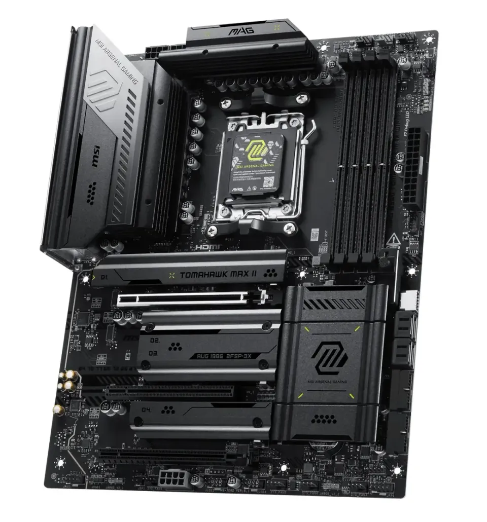 MSI MB Sc AM5 MAG B850 TOMAHAWK MAX WIFI II, AMD B850, 4xDDR5, 1xHDMI, WiFi, ATX