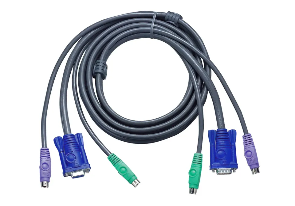 ATEN sdružený prodlužovací kabel 5m, PS/2