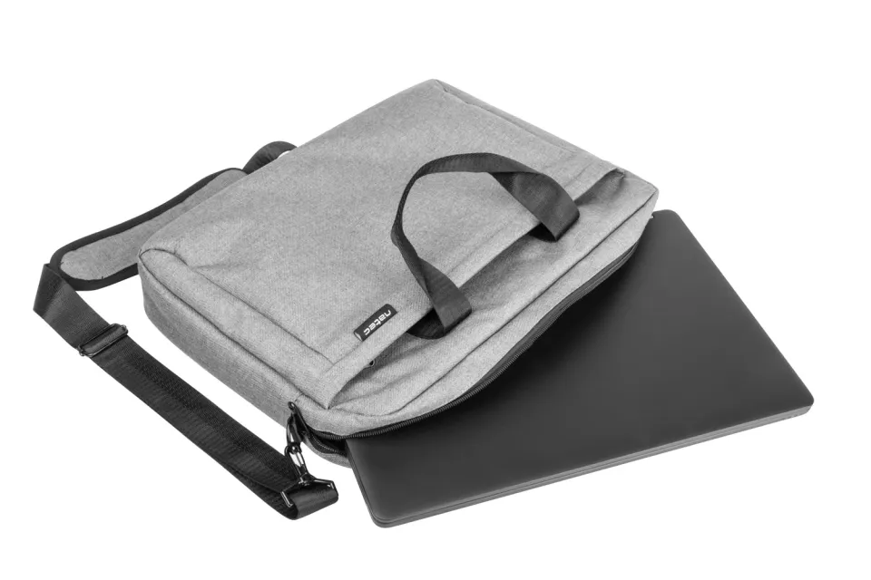 Brašna pro NB NATEC Mustela 15,6", šedá