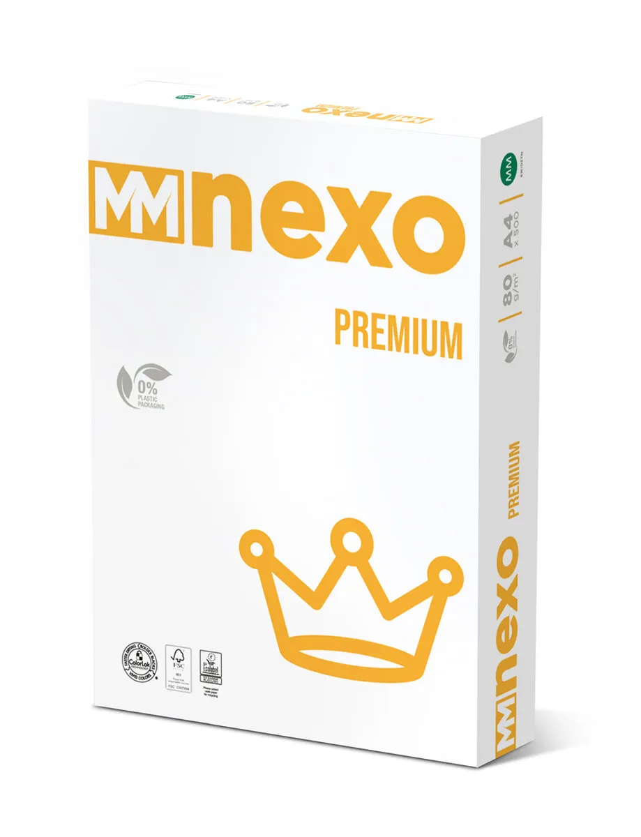 Europapier NEXO Premium - značkový kancelářský papír A4, 80g/m2, 1 x 500 listů,