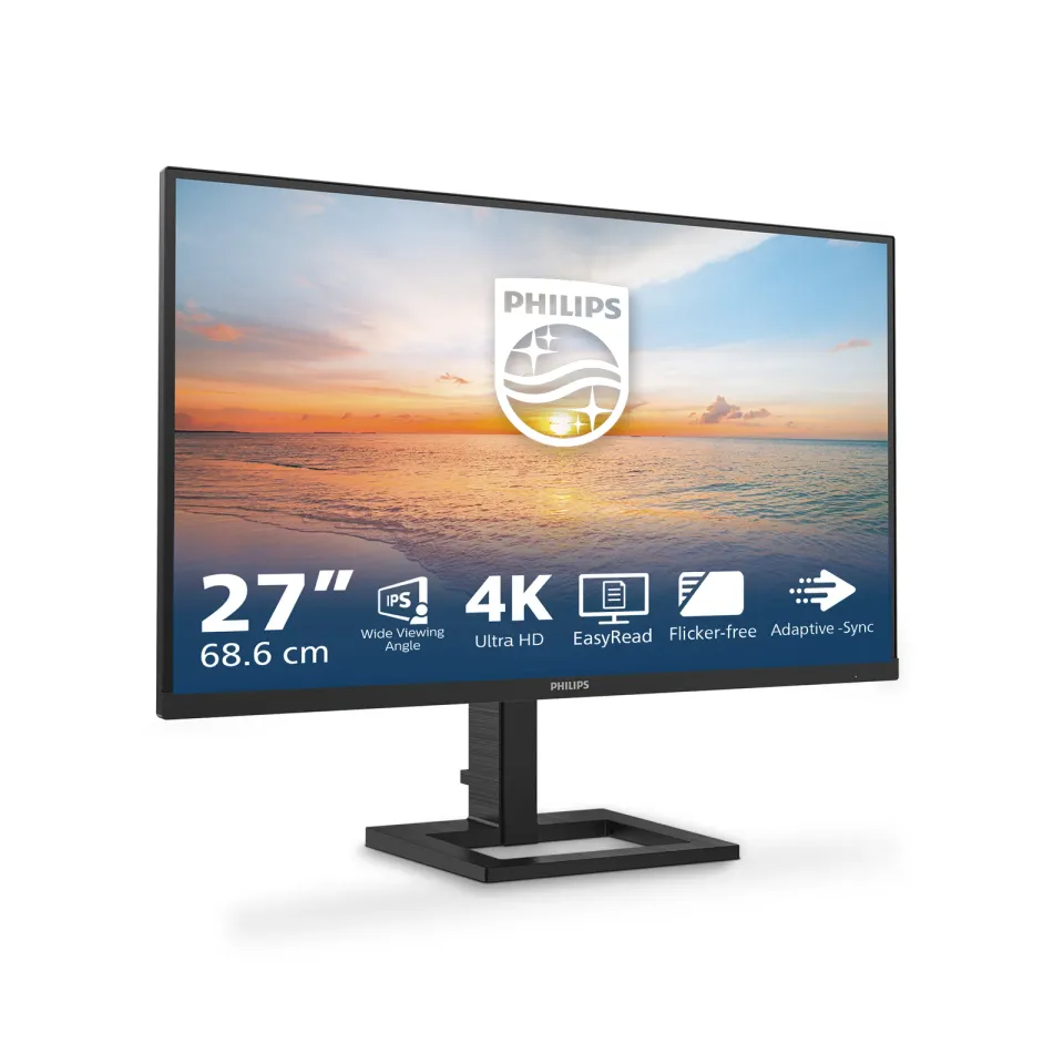 Philips LCD 27E1N1900AE 27" IPS 4K/3840x2160@60Hz/4ms/350cd/2xHDMI/2xUSB/USB-C/R