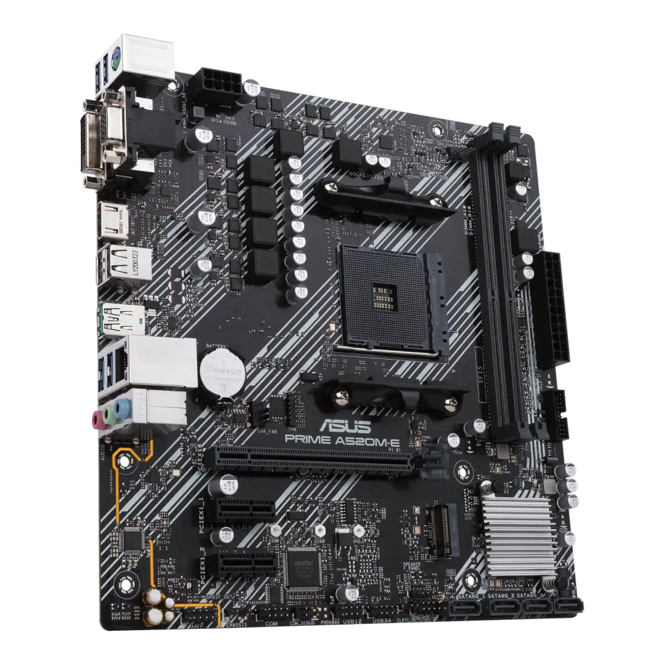 ASUS mb PRIME A520M-E/CSM soc.AM4 A520 DDR4 mATX