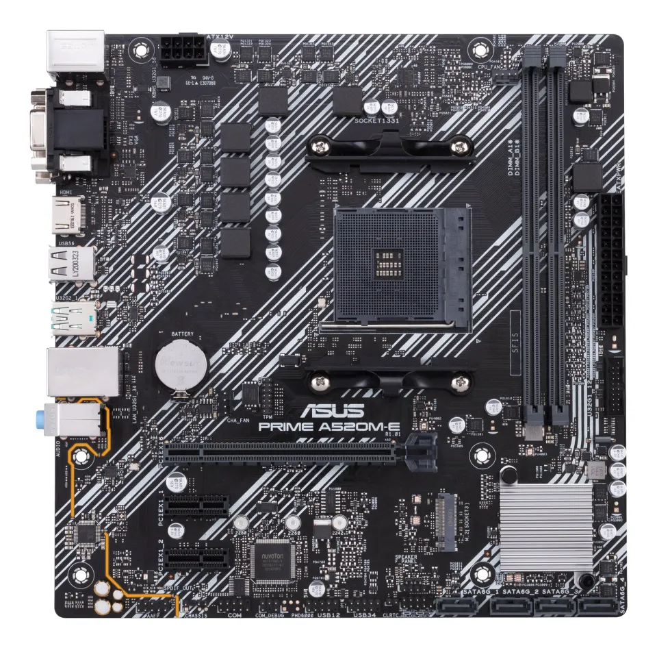 ASUS mb PRIME A520M-E/CSM soc.AM4 A520 DDR4 mATX