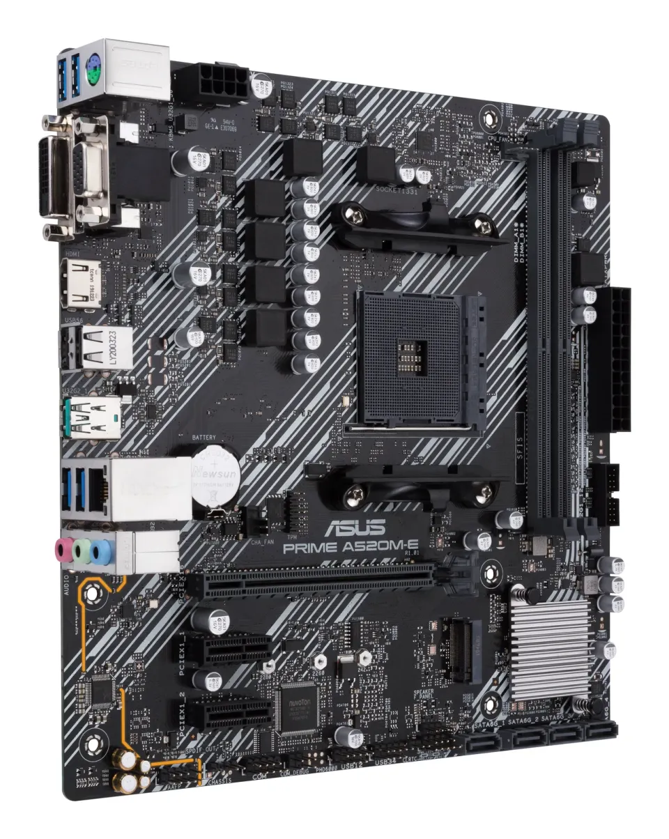ASUS mb PRIME A520M-E/CSM soc.AM4 A520 DDR4 mATX