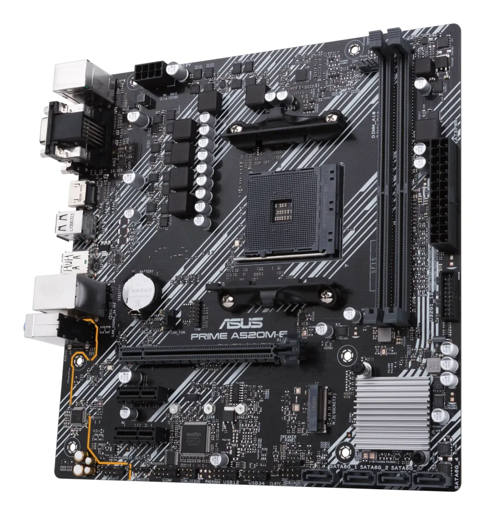 ASUS mb PRIME A520M-E/CSM soc.AM4 A520 DDR4 mATX